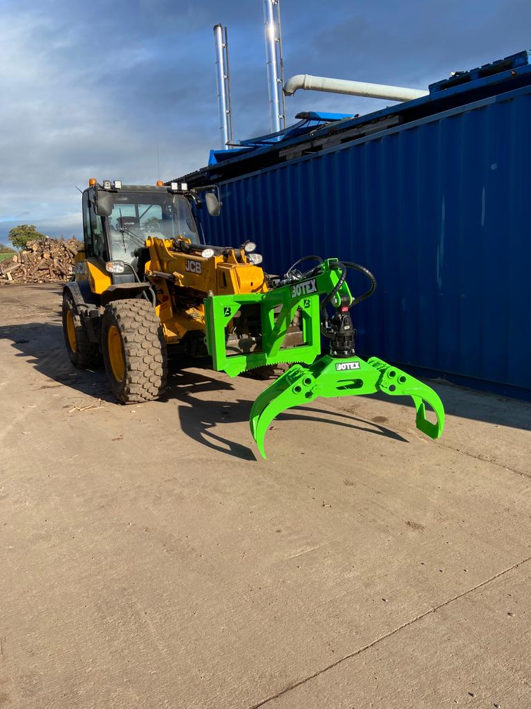 Botex Timber Grapple with Logging Plate – Telehandler fit