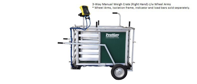 Prattley 3-Way Manual Weigh Crate