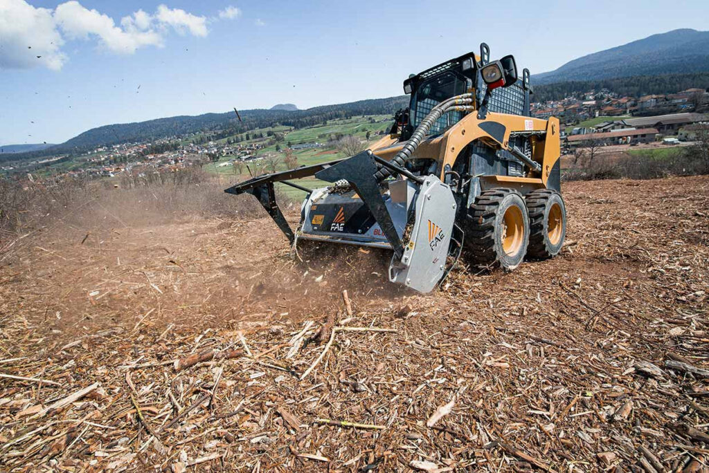 FAE BL1/SSL/VT Skid Steer Mulcher