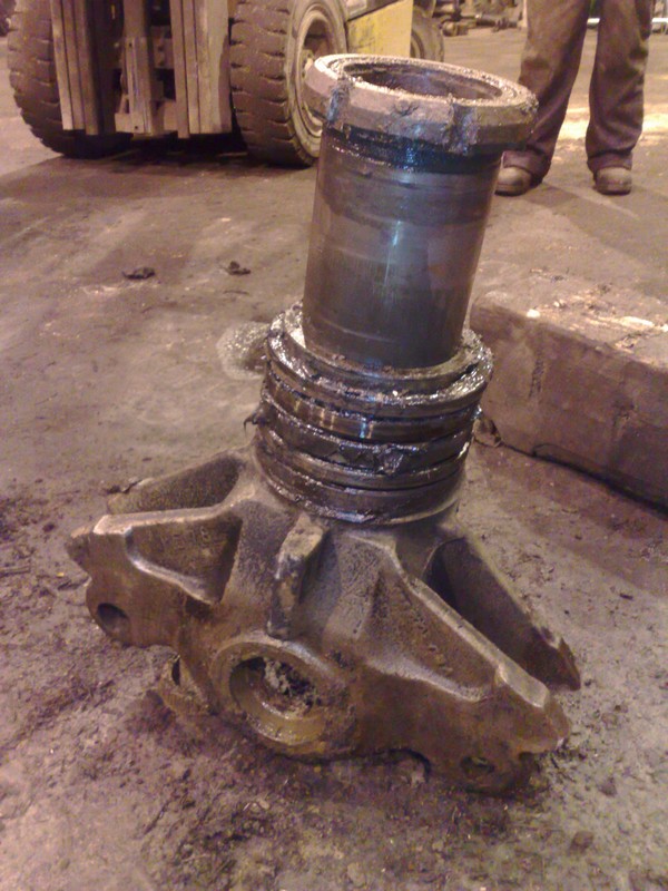 Valmet 820 center joint section