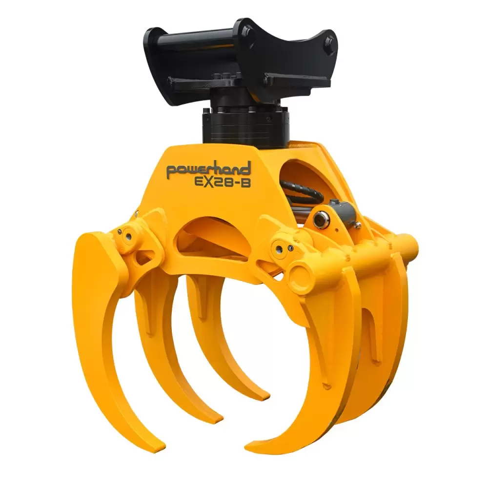 Powerhand eX-Series Heavy-Duty Biomass Grapple