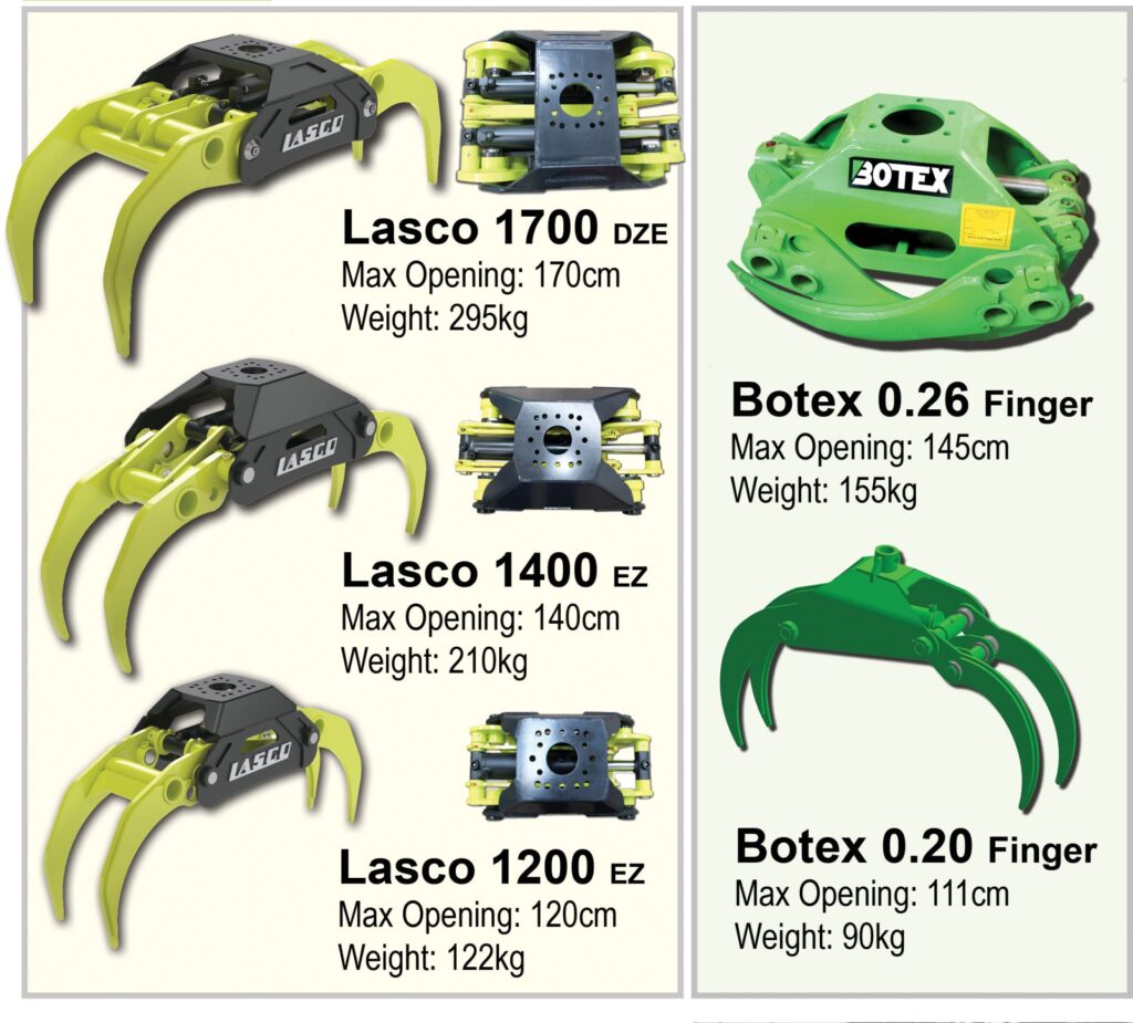 Lasco Forestry Brash/Finger Grab