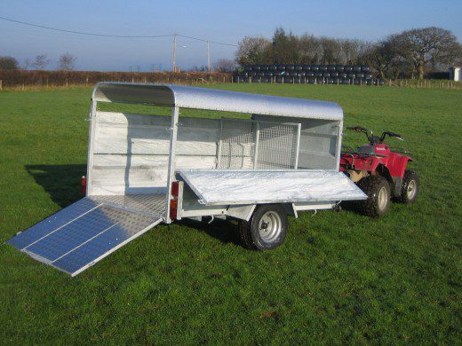 CLH Livestock Canopy Trailer- Unbraked