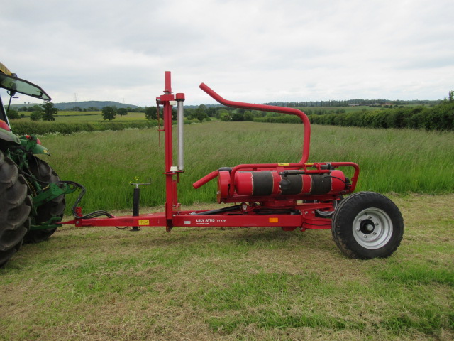 Lely Attis PT130 round bale wrapper