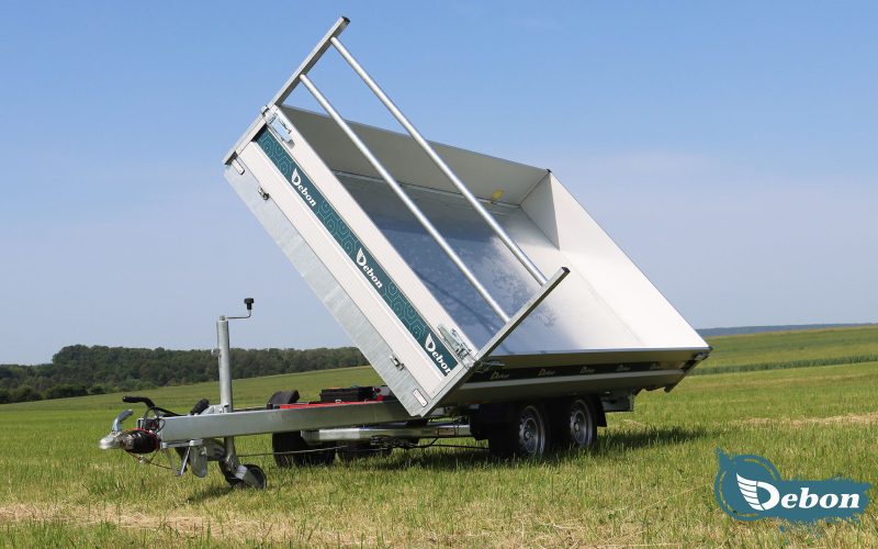 Debon PW3.6 Three Way Tipper Trailer