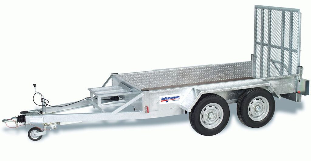 Indespension 8’3½” x 4’1½” Plant Trailer (2700kgs)