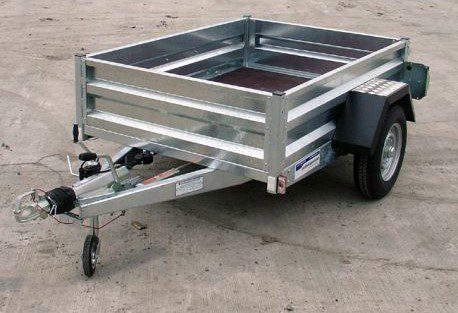 Indespension Braked 6’x4′ Single Axled Trailer