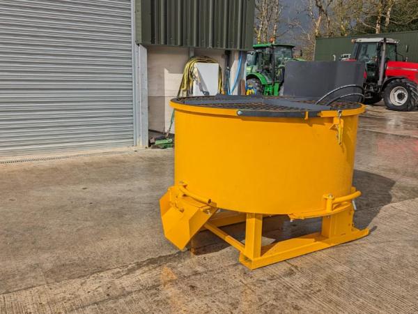 NEW CONCRETE PAN MIXERS IN STOCK HYDRAULIC DRIVEN