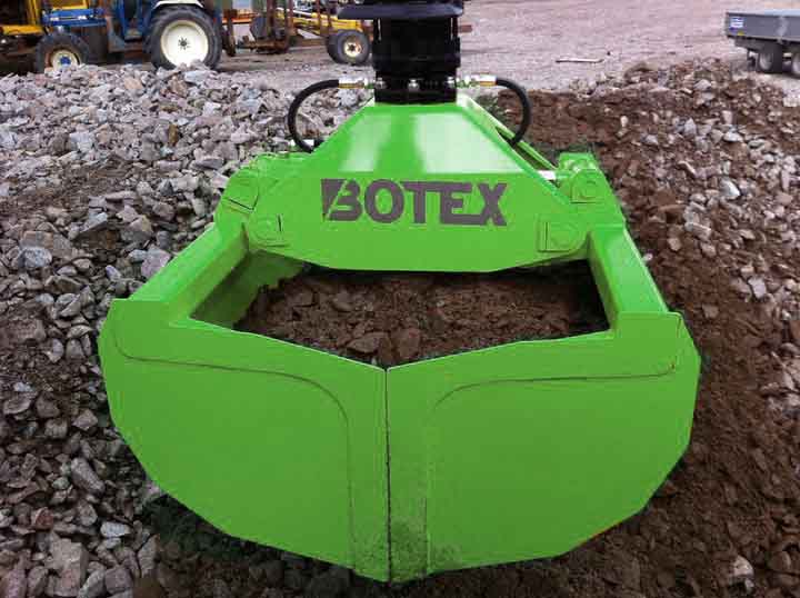 Botex Clamshell Bucket Loader Grapple