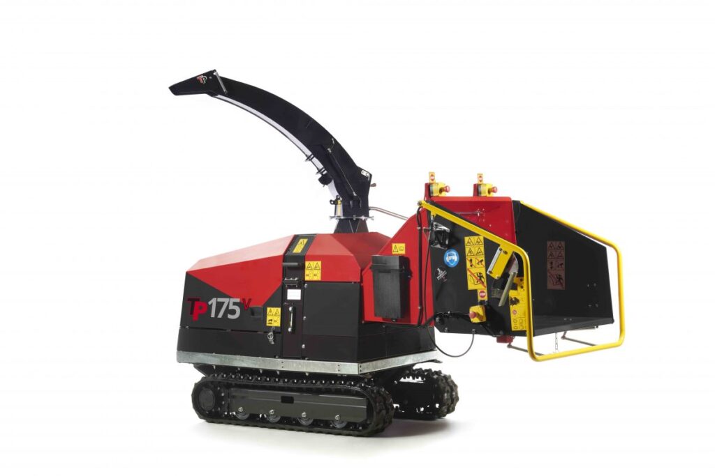 TP 175 Remote Tracked Wood Chipper