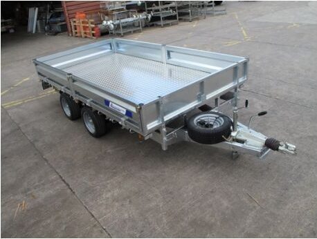 Indespension Braked 14’x6’6″ Twin Axle Flatbed Trailer