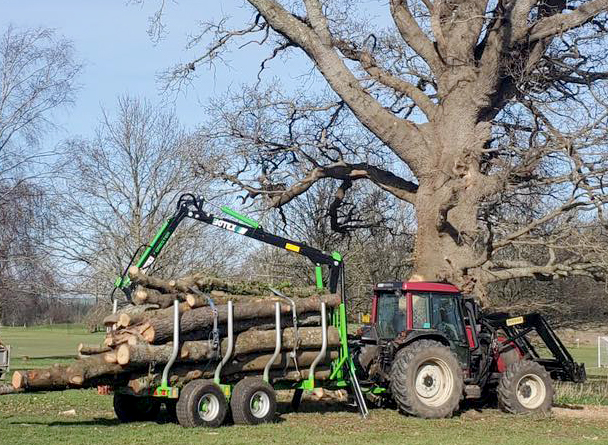 Botex GR-8 Forestry Timber Trailer