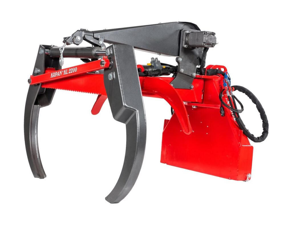 Krpan KL 2200 Skidding Grapple with accessories