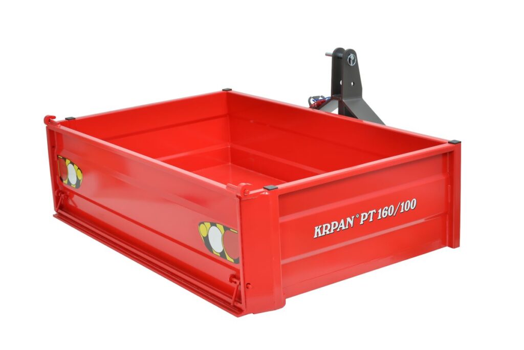 Krpan PT 160/100 Tractor Tipper Box