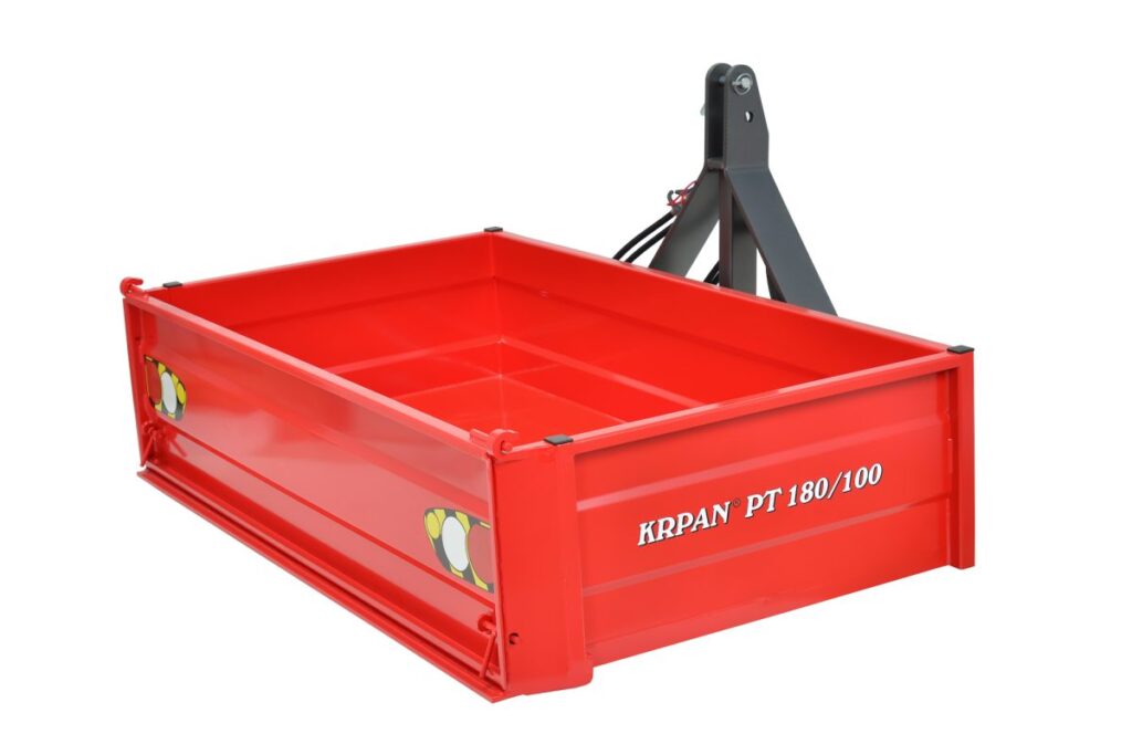 Krpan PT 180/100 Tractor Tipper Box