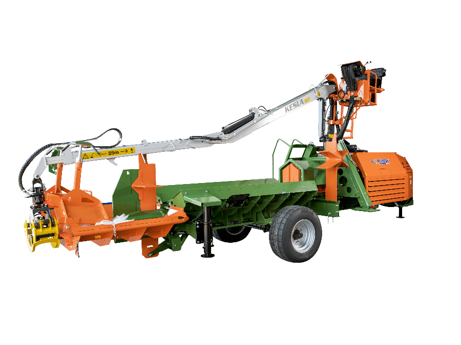 Posch 55T SplitMaster Crane Fed Horizontal Firewood Log Splitter