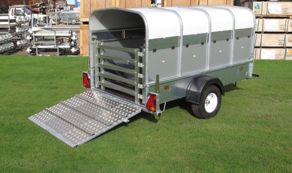 Indespension Unbraked 8’x4’x4’H Livestock Trailer