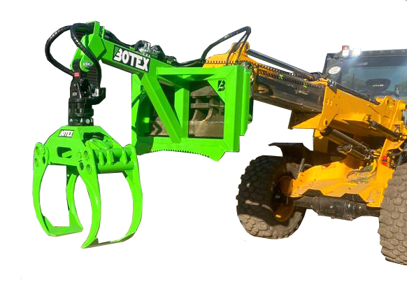 Botex Timber Grapple with Logging Plate – Telehandler fit