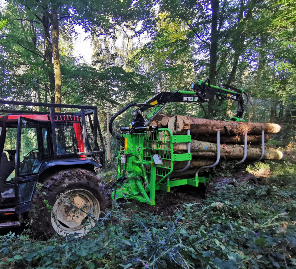 Botex GR-12 Forestry Timber Trailer