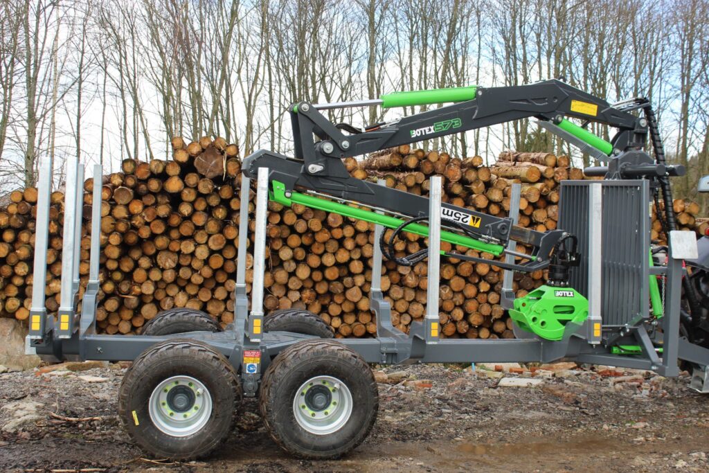 Botex XL PRO-14 Forestry Timber Trailer