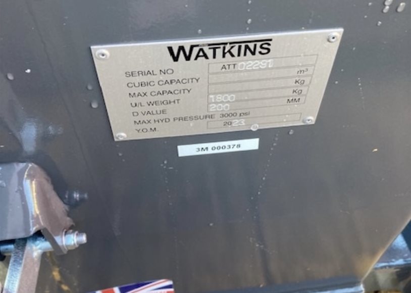 Phillip Watkins 1800 KG Front Weight