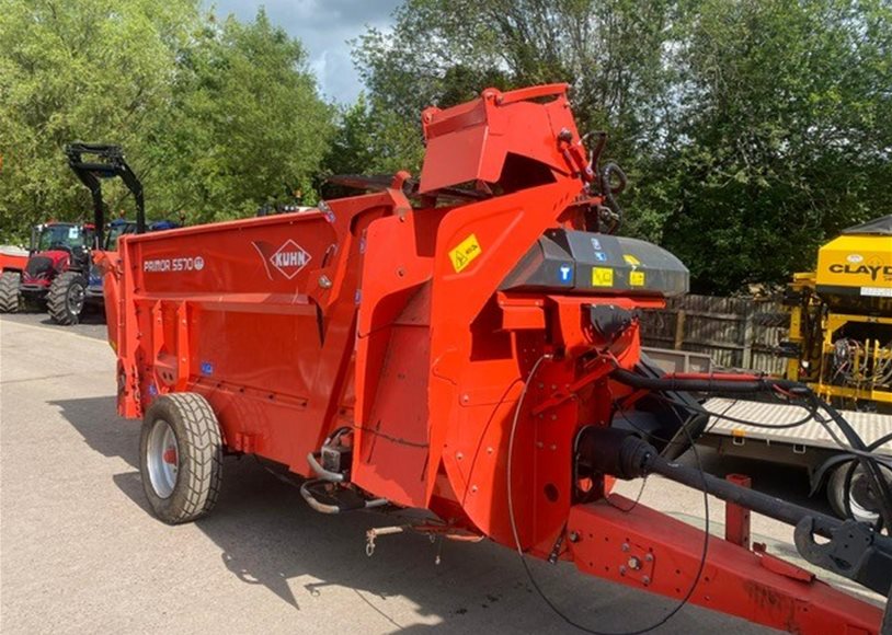 Kuhn 5570 Straw Chopper