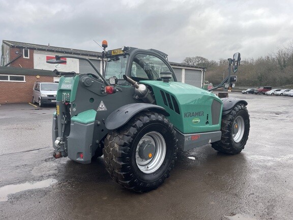 Kramer KT557 Telescopic handler c/w Air trailer brakes