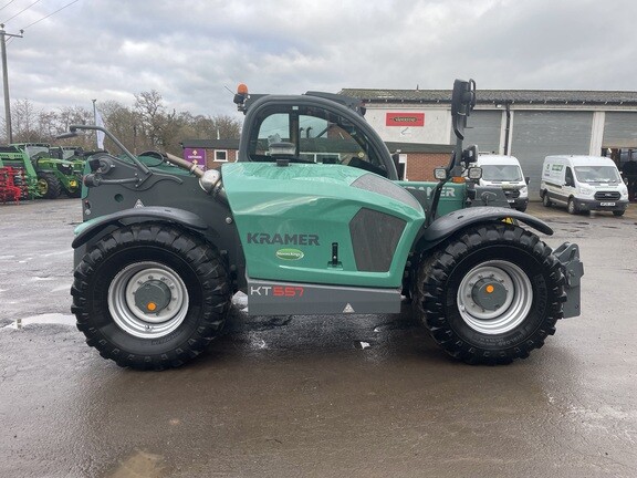 Kramer KT557 Telescopic handler c/w Air trailer brakes