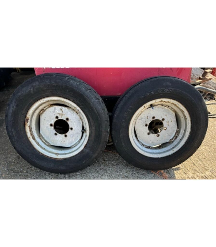 Pair of Front Grassland Wheels and Tyres 16 Inch