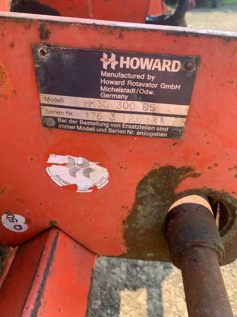 HOWARD 3M POWER HARROW