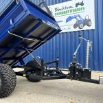 New Beaconsfield General Purpose Hydraulic Tipping Trailer With Extension Mesh Sides