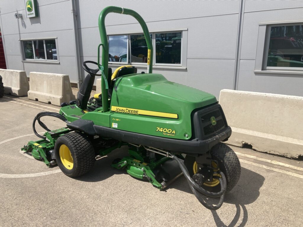 John Deere 7400A triple rotary mower