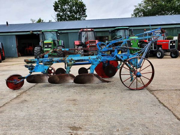 Ransomes 3 Furrow trailing plough