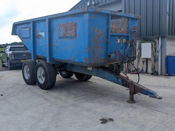 BUNNING 12 TON DUMP TRAILER