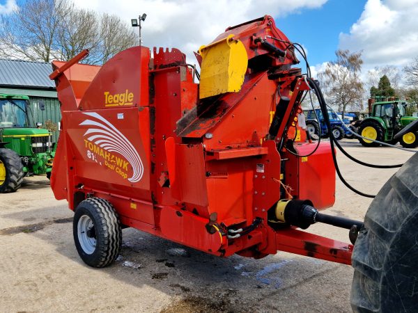 2015 Teagle Tomahawk 8150 Dual Chop Straw Spreader