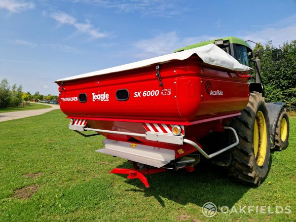 2016 Teagle SX6000G3 Centreliner twin disc fertiliser spreader