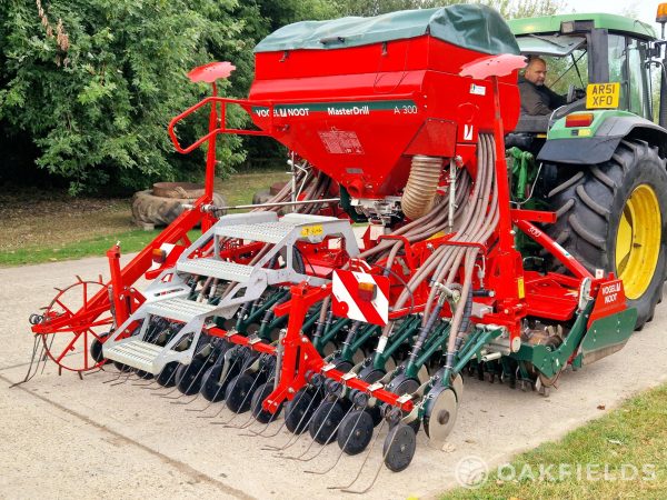 2014 Vogel Noot MS300 power harrow combination drill