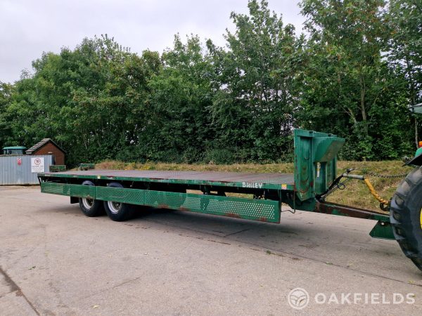 2012 Bailey 14 Ton tandem axle flat trailer