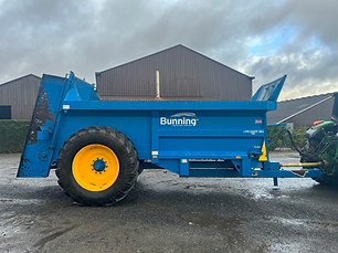 2018 Bunning Lowlander 105 MK4 Rear Discharge Spreader