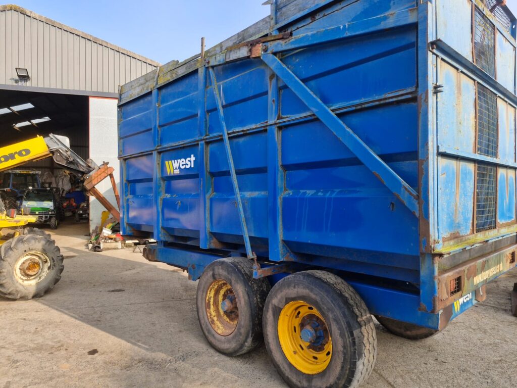 WEST 10 TON GRAIN / SILAGE TRAILER