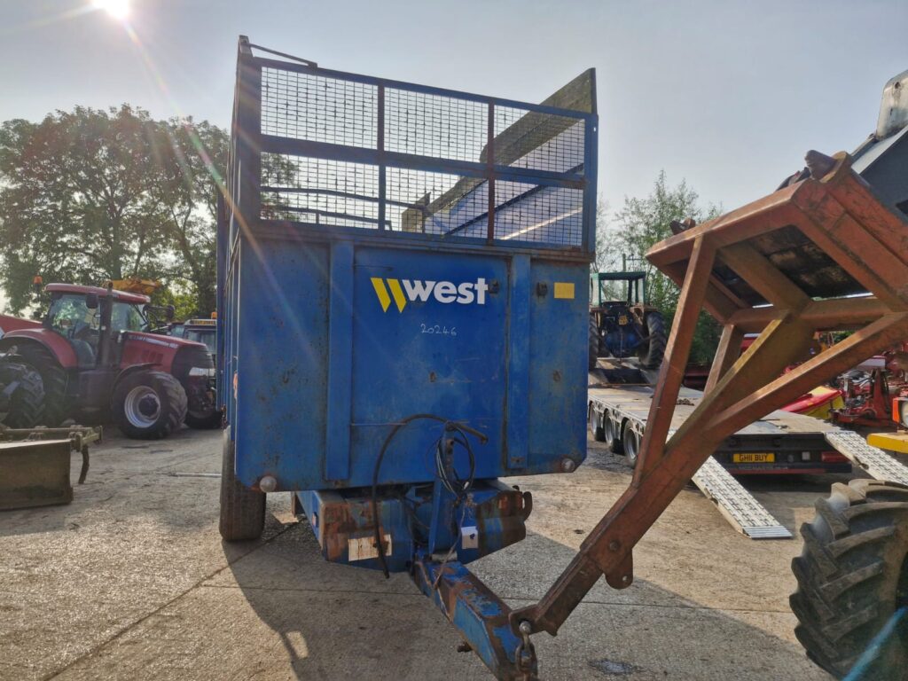 WEST 10 TON GRAIN / SILAGE TRAILER