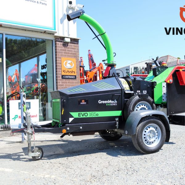 EX DEMO GREENMECH EVO165D CHIPPER