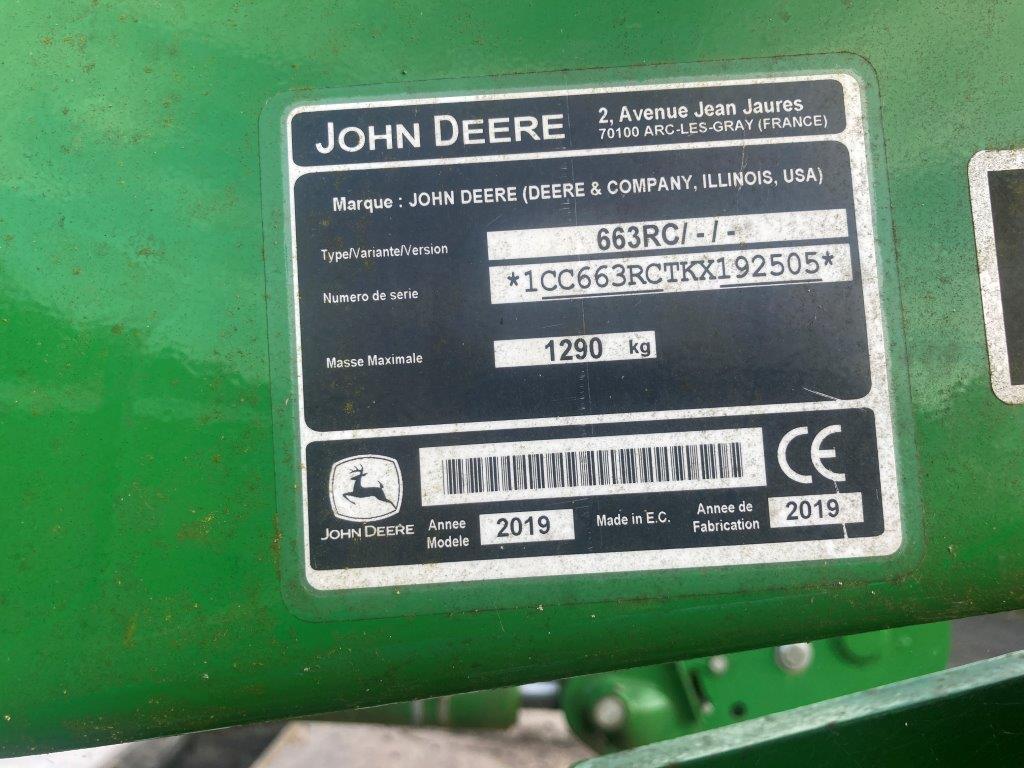 John Deere 663R