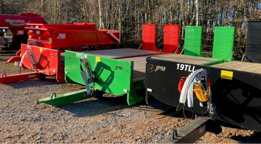 JPM TRAILERS - LOW LOADERS/ BALE TRAILERS / DUMP TRAILERS