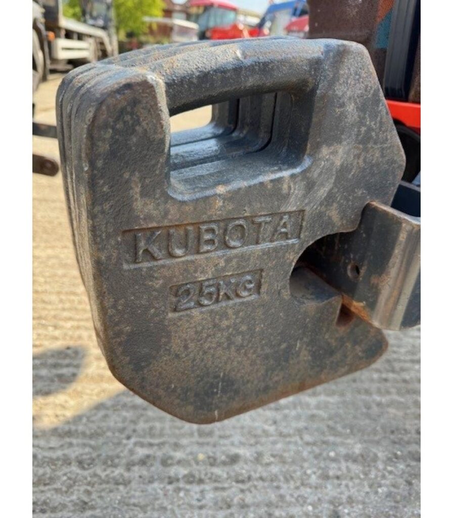 Kubota 25kg Weights