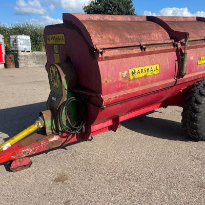 Marshall 70 7.5 cu yrd muck spreader