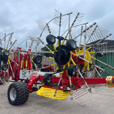 Pottinger Top 1252C 4 Rotor Rake