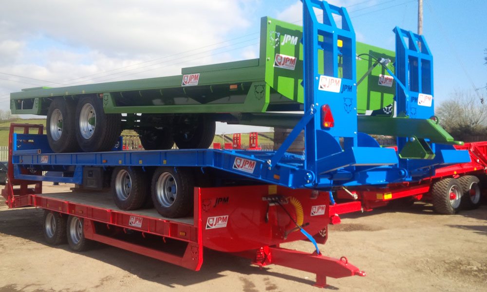 JPM TRAILERS - LOW LOADERS/ BALE TRAILERS / DUMP TRAILERS