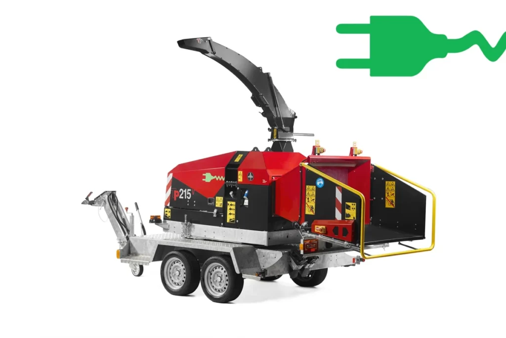 TP 215 ZE Mobile Wood Chipper