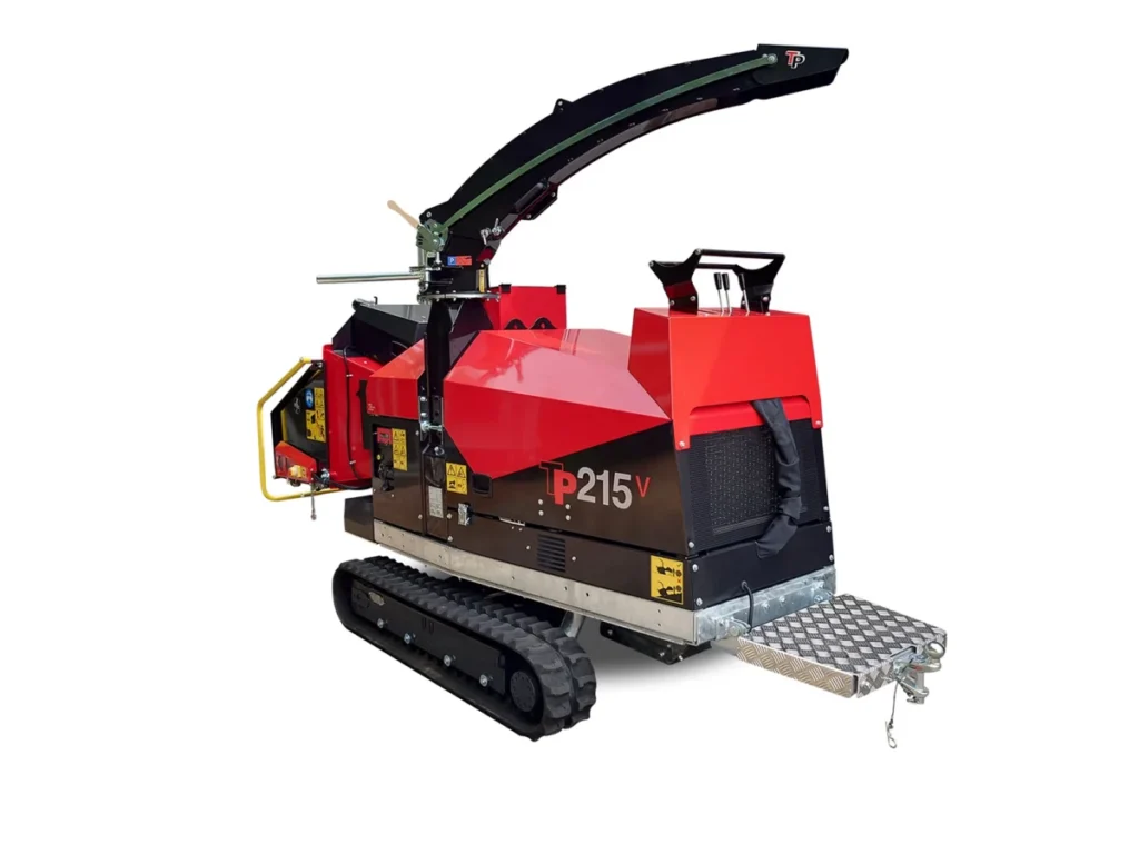 TP 215 Manual Tracked Wood Chipper